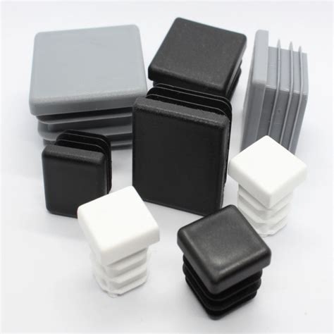 plastic end caps for steel box section|round plastic end caps.